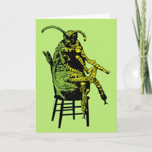 Carte Beetlejuice   Coléoptère sur une chaise
