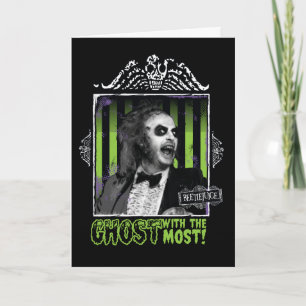 Carte Beetlejuice   Portrait "Le Fantôme le plus"