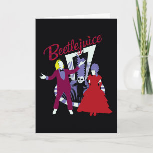 Carte Beetlejus   Beetlejus & Lydia Mariage