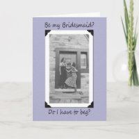 Beg of Bridesmaid