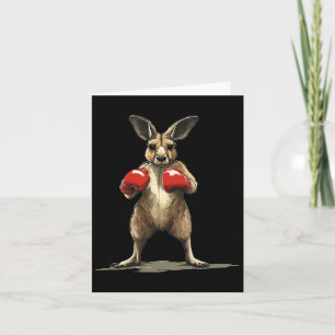 Carte Bel Kangaroo Fighter Pour Un Knockout Hilarious