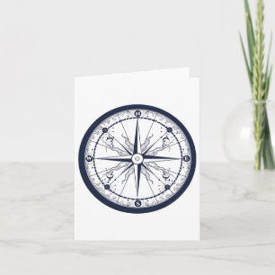 Carte Belle Comp Sailing Randonnée Voyage Aventure