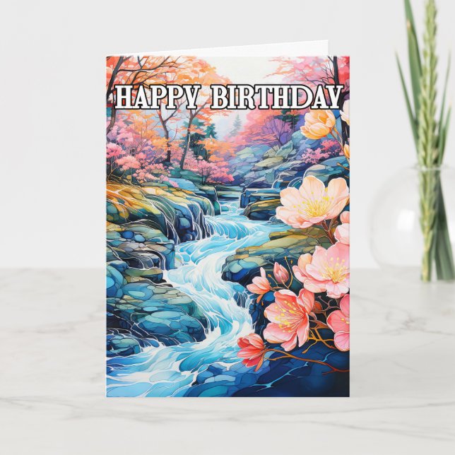 Carte Belle Fin D'Été Après-Midi Sur La joue (Devant)