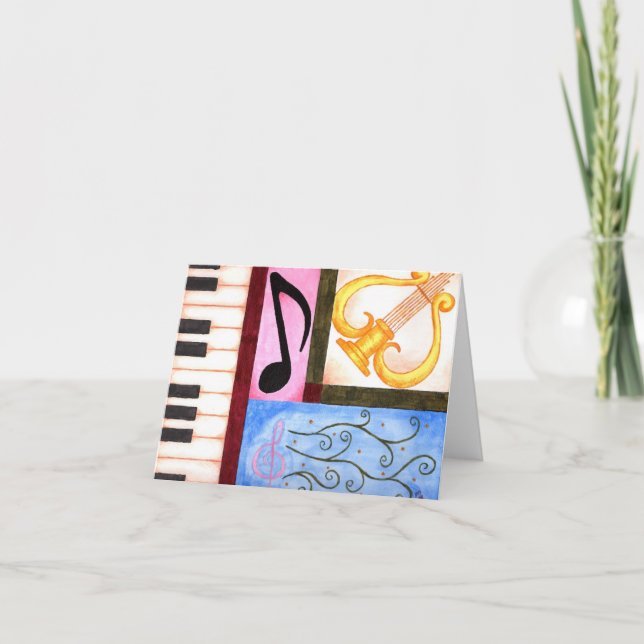 Carte Belle musique (Devant)