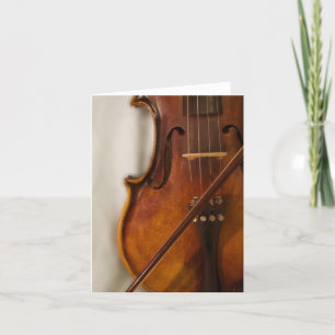 Carte Belle musique—Violon