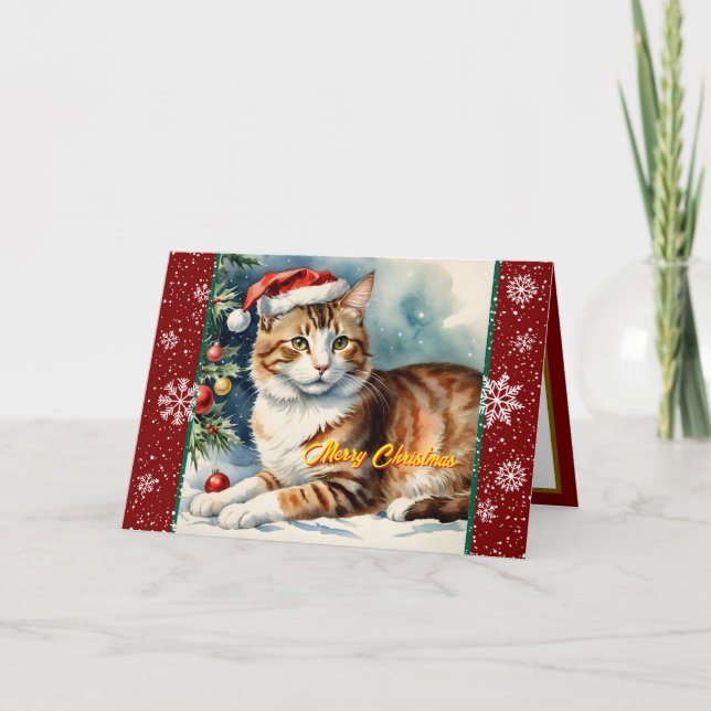 Carte Belle Noël Vacances Collection moderne (Devant)