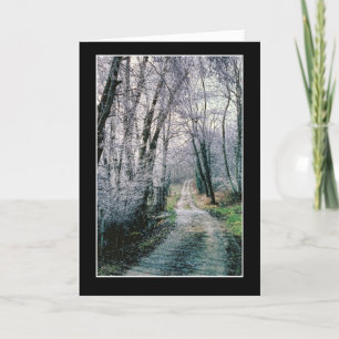 Carte Belle route de campagne - La route pas prise