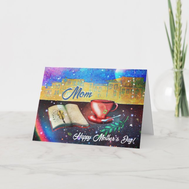 Carte Belle Teatime Happy Mother's Day Card (Devant)