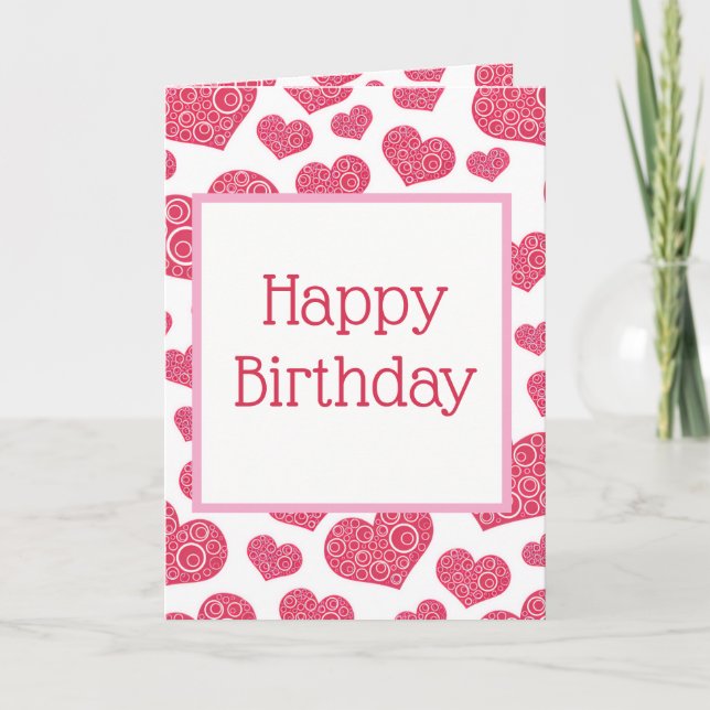Carte BELLES EXPRESSIONS -Anniversaire (Devant)