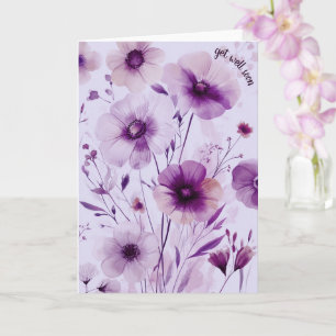 Carte Belles fleurs Fleurs sauvages SE METTENT BIENTÔT B