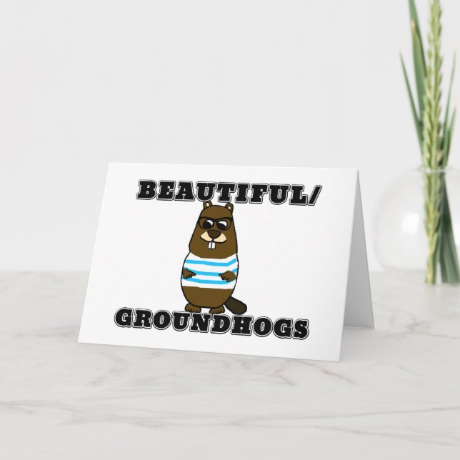 Carte Belles/marmottes (Devant)