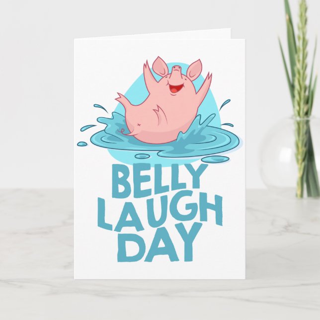 Carte Belly Laugh Day (Devant)