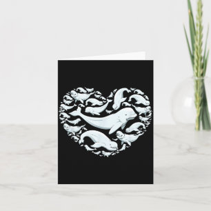 Carte Bélugas Saint-Valentin Pour Enfants Garçon Fille H