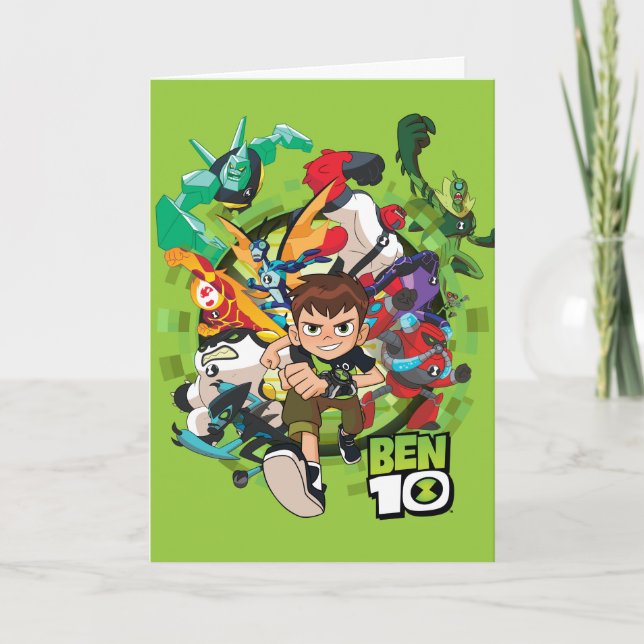 Carte Ben 10 Alien Rush Graphique (Devant)
