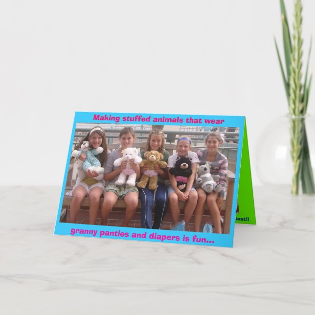 Carte benchbear2, Fabrication d'animaux farcis qui porte (Devant)