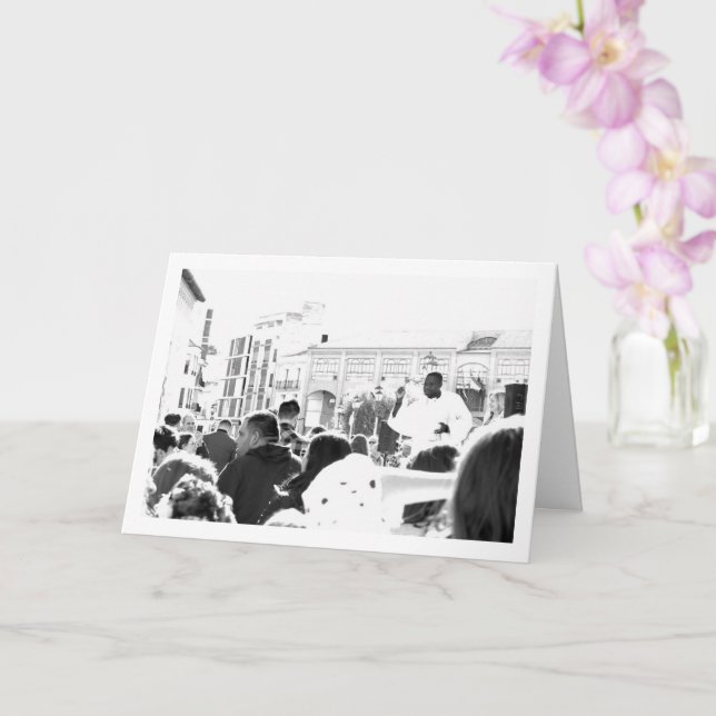 Carte Bénédiction des animaux de compagnie à Spanish Tow (Orchidée)