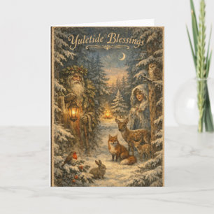Carte Bénédictions de Noël