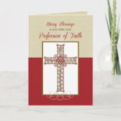 Carte Profession Catholique Traditionnelle De Foi Rcia Zazzle Fr