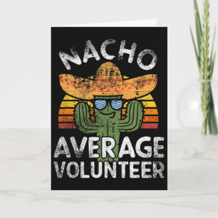 Carte Bénévole de Nacho Moyen Drôle Cinco De Mayo Mexica