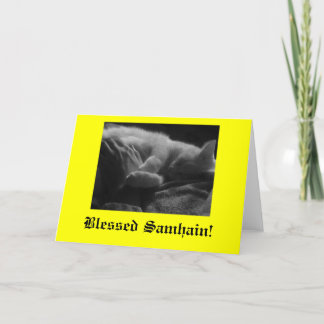 Carte Béni Samhain !