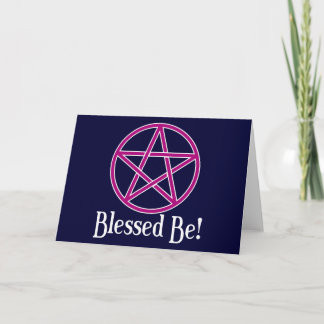 Carte Béni Soit Pentagram
