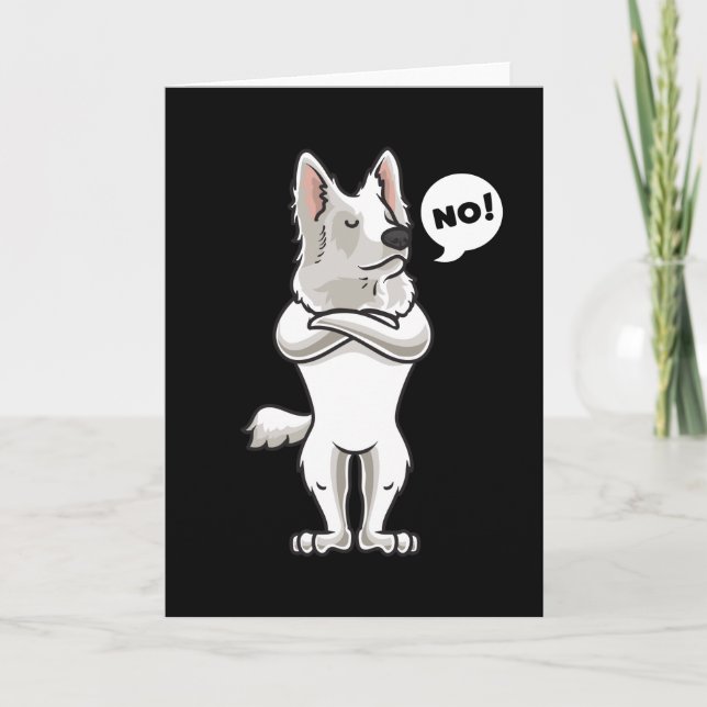 Carte Berbère Berger Blanc Suisse (Devant)