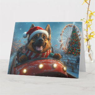Carte Berger belge Roller Dessous de verre Noël
