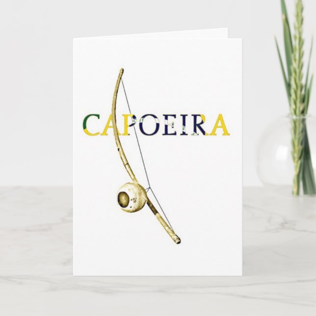 Carte Berimbau Capoeira (Devant)
