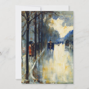 Carte Berlin Street à la fin de l'automne,