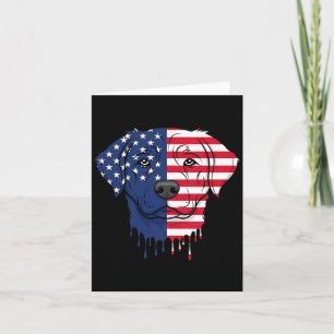 Carte Bernard du 4 juillet Drapeau AAAméricain Patriotiq