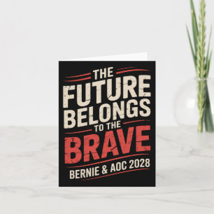Carte Bernie Sanders Et Aoc 2028 Pour La Campagne Du Pré