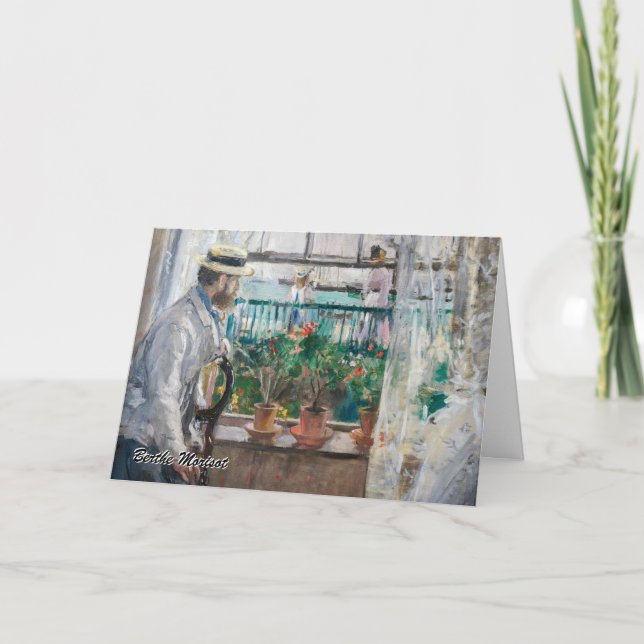 Carte Berthe Morisot - Eugene Manet sur l'île de Wight (Devant)