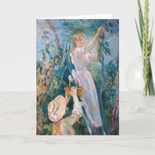 Carte Berthe Morisot - La Cueilleuse de cerises