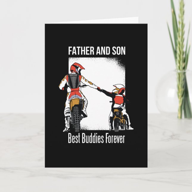 Carte Best Buddies Père & Fils (Devant)