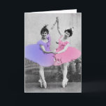 Carte Best Friends Ballerinas Greeting Card<br><div class="desc">What more can I say ? Take a look at the picture.</div>