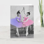 Carte Best Friends Ballerinas Greeting Card<br><div class="desc">What more can I say ? Take a look at the picture.</div>