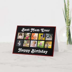 Carte Best Mum Birthday Instagram