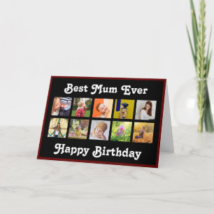 Carte Best Mum Birthday Instagram