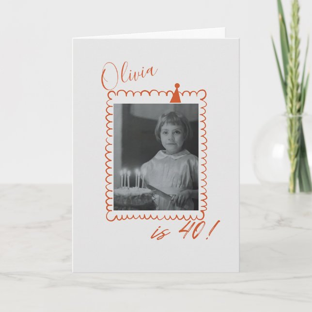Carte Bestie drôle anniversaire (Devant)