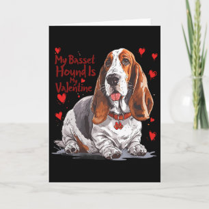 Carte Bet Hound est mon Valentin Mignon Propriétaire de 