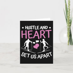 Carte Biathlon Hustle And Heart Set Us Apart Ski Cross