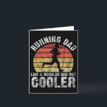 Carte Biathlon Runner Marathon Running Papa Fête des Pèr<br><div class="desc">Biathlon Runner Marathon Running Papa Cadeau Fête des Pères</div>