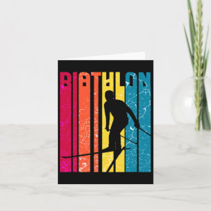 Carte Biathlon Sport d'hiver