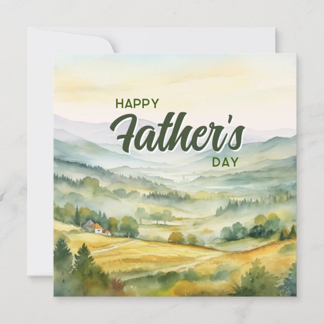 Carte Bible Verse Christian Father’s Day Card (Devant)