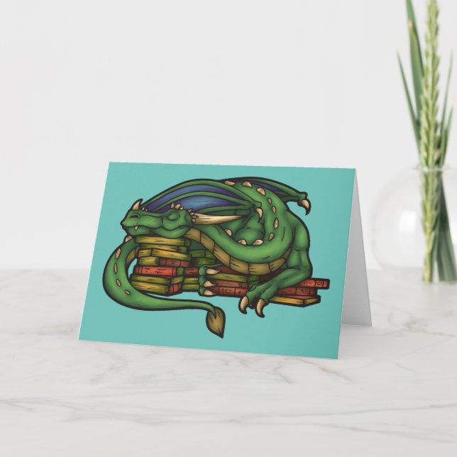 Carte Bibliothèque Dragon (Devant)