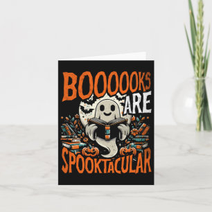 Carte Bibliothèque Halloween Shirt Book Lover Design des