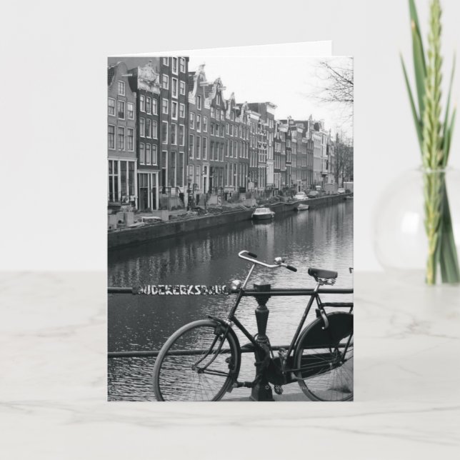 Carte Bicyclette par le canal (Devant)