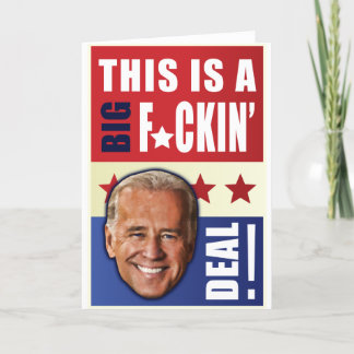 Carte Biden - c'est une grande affaire de F'n !