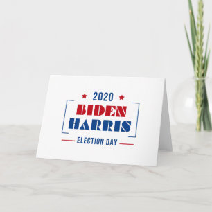 Carte Biden Harris 2020