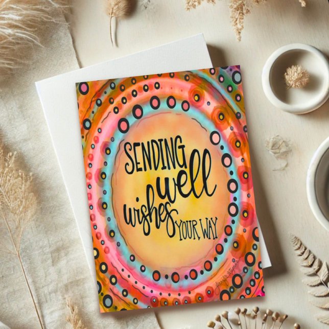 Carte Bien vouloir se porter (Créateur téléchargé)